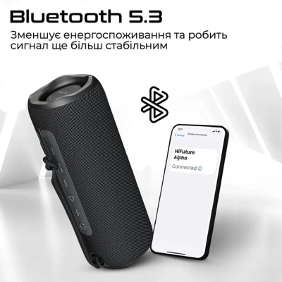 Акустична система HiFuture Alpha Black (alpha.black)
