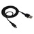 Дата кабель USB 2.0 AM to Micro 5P 1.0m NB212 2.1A Black XO (XO-NB212m-BK)