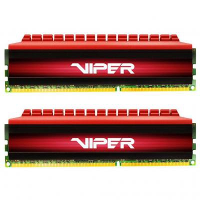 Модуль памяти для компьютера DDR4 16GB (2x8GB) 3733 MHz Viper 4 Red Patriot (PV416G373C7K)