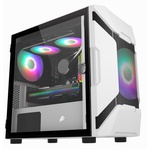 Корпус 1stPlayer D3-A-F2P-W-F2-W-WH