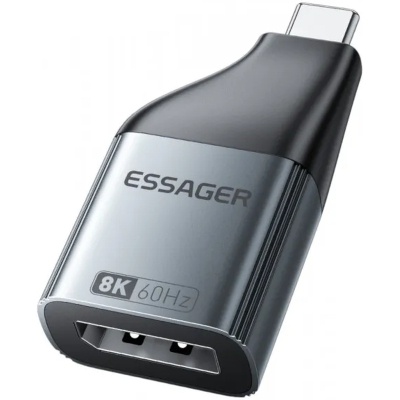 Перехідник DP M to USB-C F Essager (EZJDP-MJ0G-P)