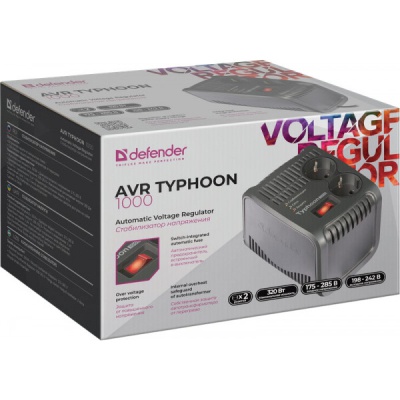 Стабілізатор Defender Typhoonl 1000VA 320W (99033)