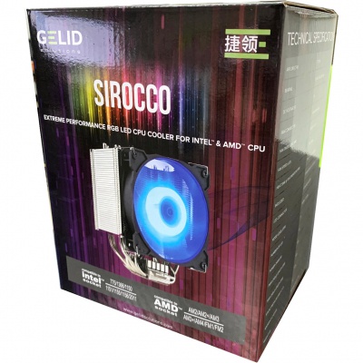 Кулер для процессора Gelid Solutions Sirocco RGB (CC-Sirocco-01-A)