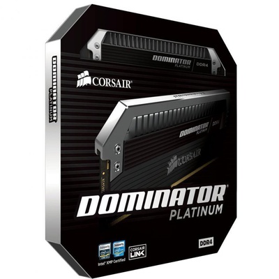 Модуль памяти для компьютера DDR4 16GB (2x8GB) 2666 MHz Dominator Platinum CORSAIR (CMD16GX4M2A2666C15)