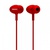 Наушники HF RM-515 Red (mic + button call answering) Remax (42264)