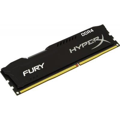 Модуль памяти для компьютера DDR4 4GB 2400 MHz Fury Black HyperX (Kingston Fury) (HX424C15FB/4)