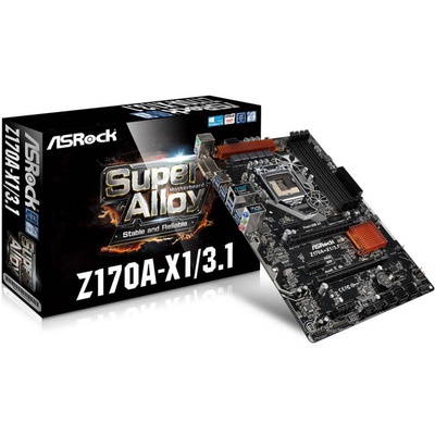 Материнская плата ASRock Z170A-X1/3.1