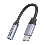 Перехідник USB-C M to 3.5mm F Cabletime (CA915361)