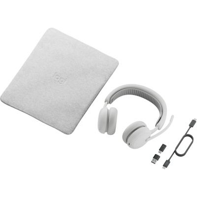 Навушники Logitech Zone Wireless 2 ES for Business Off-White (981-001520)