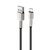 Дата кабель USB 2.0 AM to Lightning 1.0m head metal black ColorWay (CW-CBUL046-BK)