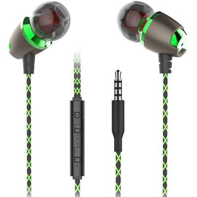 Наушники QKZ DM11 Mic Green (F_53301)