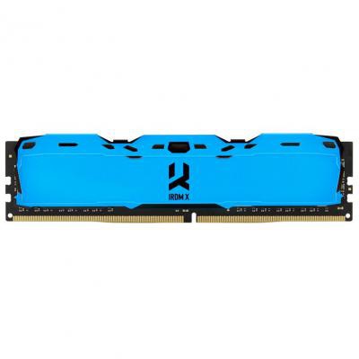 Модуль памяти для компьютера DDR4 8GB 3000 MHz IRDM Blue GOODRAM (IR-XB3000D464L16S/8G)