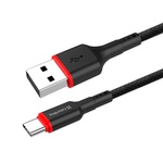 Дата кабель USB 2.0 AM to Type-C 1.0m 2.4А black ColorWay (CW-CBUC064-BK)