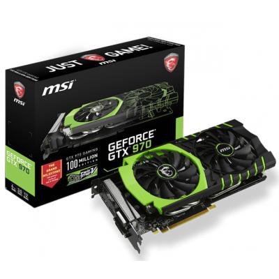 Видеокарта MSI GeForce GTX970 4096Mb GAMING 100ME (GTX 970 GAMING 100ME)