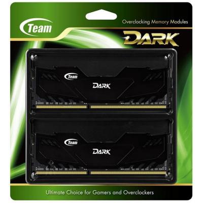 Модуль памяти DDR-3 16GB (2x8GB) 2133 MHz Dark Series Black Team (TDKED316G2133HC10QDC01)