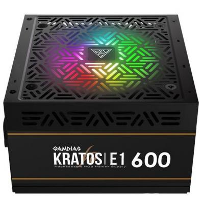 Блок питания GAMDIAS 600W KRATOS E1-600 (4712960135369)