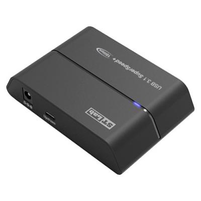 Концентратор ST-Lab USB 3.1 Gen2 Type-C - 4x USB-Type-A, Power Adapter 5V/2A (U-1690)