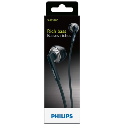 Наушники PHILIPS SHE3200 Black (SHE3200BK/00)