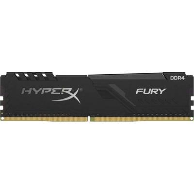 Модуль памяти для компьютера DDR4 8GB 3600 MHz HyperX Fury Black Kingston Fury (ex.HyperX) (HX436C17FB3/8)