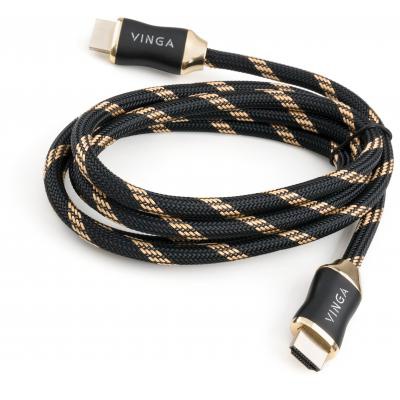 Кабель мультимедийный HDMI to HDMI 3.0m v2.0b HDR10 Vinga (VCPHDMI20BPR3)