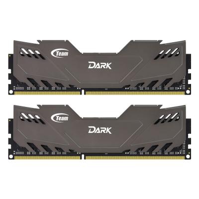 Модуль памяти для компьютера DDR3 16GB (2x8GB) 2400 MHz Dark Series Gray Team (TDGED316G2400HC11CDC01)