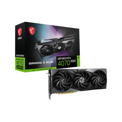 Відеокарта MSI GeForce RTX4070 SUPER 12Gb GAMING X SLIM (RTX 4070 SUPER 12G GAMING X SLIM)