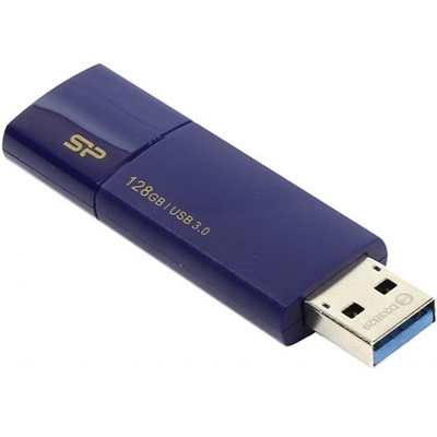 USB флеш накопитель Silicon Power 128GB Blaze B05 Blue USB 3.0 (SP128GBUF3B05V1D)