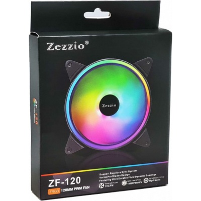 Кулер для корпуса Zezzio ZF-120 ARGB