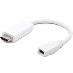 Переходник mini DisplayPort to HDMI Cablexpert (A-mDPF-HDMIM-001-W)