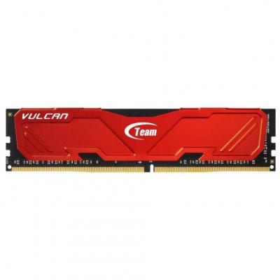 Модуль памяти для компьютера DDR4 8GB 2666 MHz Vulcan Red Team (TLRED48G2666HC15ABK)