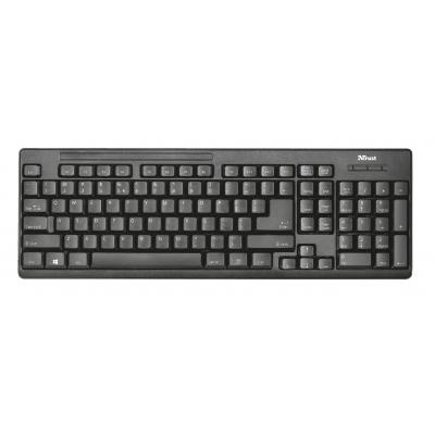 Комплект Trust Ziva wireless keyboard with mouse RU (22666)