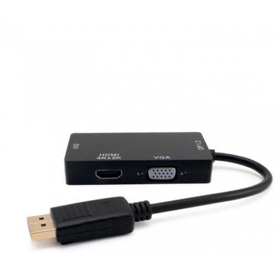 Переходник Display Port to HDMI. DVI. VGA EXTRADIGITAL (KBV1734)