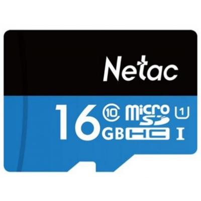 Карта памяти Netac 16GB microSD class 10 (NT02P500STN-016G-R)