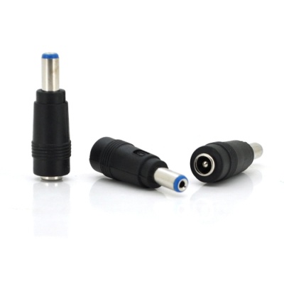 Перехідник DC 5.5x2.1mm (папа) - 5,5х2,5mm (мама) Blue Voltronic (01891 / YT-A-5.5x2.1M/5,5х2,5F-B)
