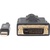 Кабель мультимедійний Mini DisplayPort M to DVI 25 M 1.8m Black Manhattan Intracom (152150)