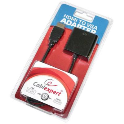 Перехідник HDMI to VGA Cablexpert (B-HDMI-VGA-03)