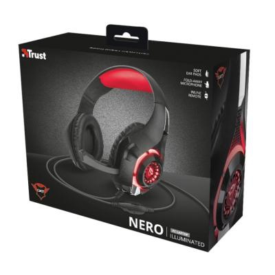 Наушники Trust GXT 313 Nero Illuminated 3.5mm BLACK (21601)