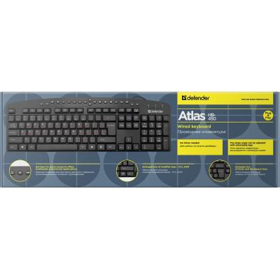 Клавиатура Defender Atlas HB-450 RU (45450)