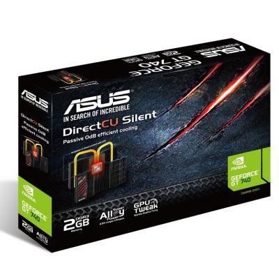 Видеокарта GeForce GT740 2048Mb SILENT ASUS (GT740-DCSL-2GD3)