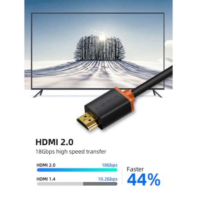 Кабель мультимедійний HDMI M to HDMI M 5.0m V2.0 4K60Hz Cabletime (CA915309)