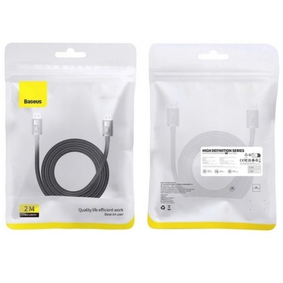 Кабель мультимедійний DisplayPort M to DisplayPort M 2.0m 8K Baseus (B00633706111-02)