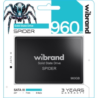 Накопичувач SSD 2.5' 960GB Spider Wibrand (WI2.5SSD/SP960GBST)