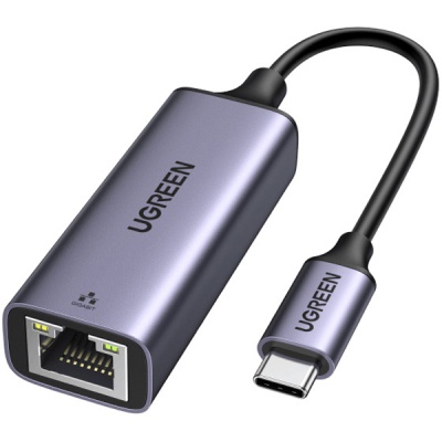 Переходник USB 3.1 Type-C to Ethernet RJ45 1000 Mb CM199 Ugreen (50737)