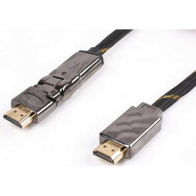 Кабель мультимедийный HDMI to HDMI 2.0m Viewcon (VD 516-2m.)