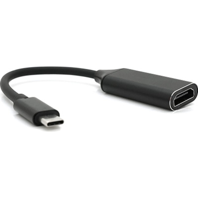 Перехідник USB-C to HDMI F 0.1m 4K black Voltronic (YT-C-Type-C(M)/HDMI(F)Bk)
