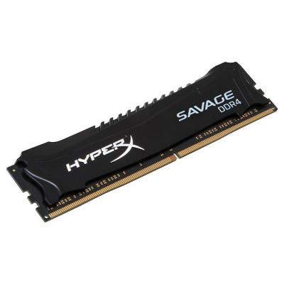 Модуль памяти для компьютера DDR4 8GB 2666 MHz HyperX Savage Black Kingston (HX426C13SB2/8)