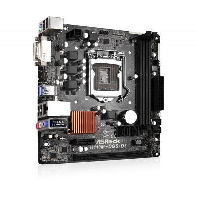 Материнская плата ASRock H110M-DGS/D3