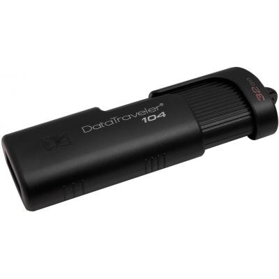USB флеш накопитель Kingston 32GB DataTraveller 104 Black USB 2.0 (DT104/32GB)