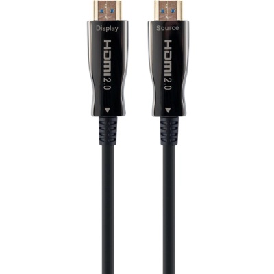Кабель мультимедійний HDMI to HDMI 20.0m AOC V2.0 4K 60Hz Cablexpert (CCBP-HDMI-AOC-20M-02)