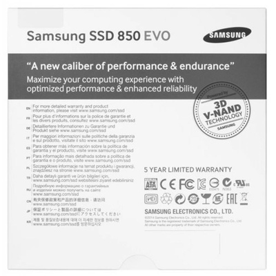 Накопитель SSD 2.5' 1TB Samsung (MZ-75E1T0BW)